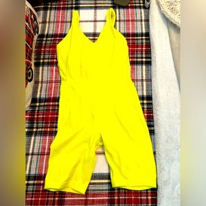 lululemon athletica Yellow Jumpsuit